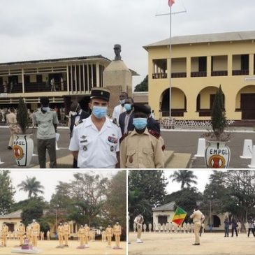 Remise du prix de Frères d’Armes à l’École Militaire Préparatoire Général Leclerc de Brazzaville