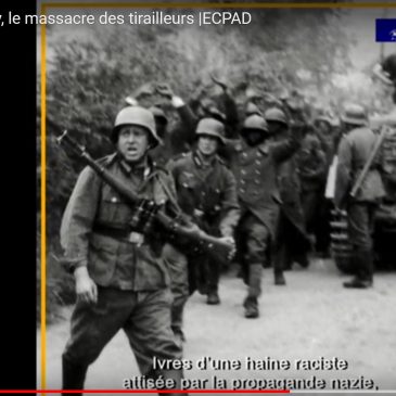 Hommage aux tirailleurs sénégalais massacrés à Chasselay en juin 1940