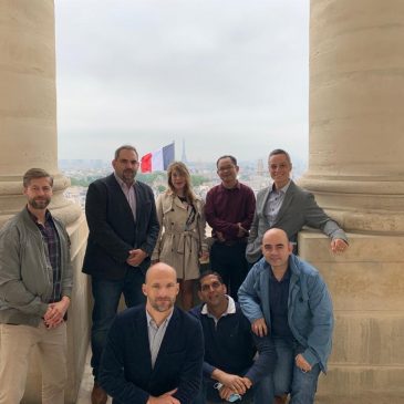 Stagiaires internationaux de l’École de Guerre en visite au Panthéon