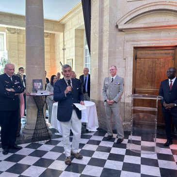 Grand cocktail annuel de fin d’année pour les officiers internationaux de l’enseignement militaire supérieur