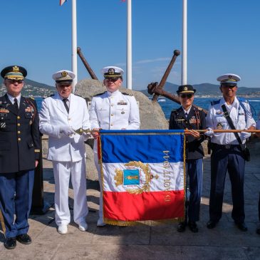 Commémoration du débarquement en Provence à Saint-Tropez.