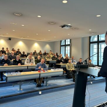 Accueil des futurs stagiaires internationaux de l’École de guerre au stage intensif de langue française (SILF)