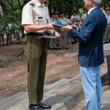 Remise de prix à l’École d&rsquo;Artillerie